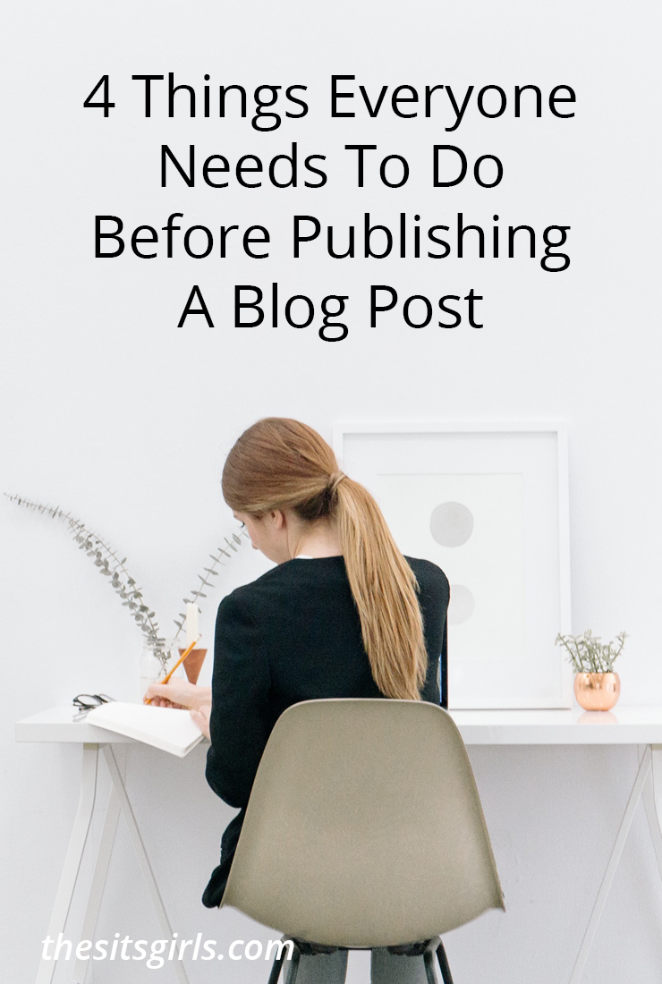Four writing fundamentals to think about before you hit publish on your next blog post. Make readers notice your great content, not your glaring mistakes.
