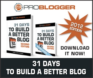 31 days to build a better blog 31 days to a better blog