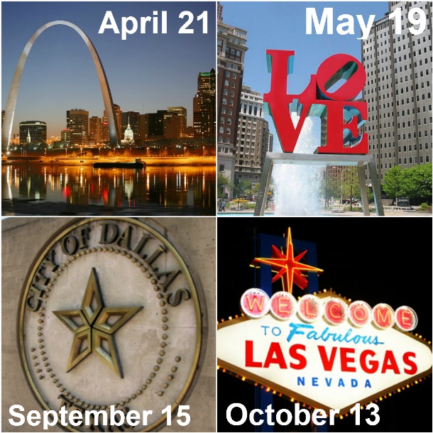 Blogging and social media conferences Philadelphia PA, St. Louis MO, Dallas TX, Las Vegas NV