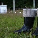 fabric-lined boots