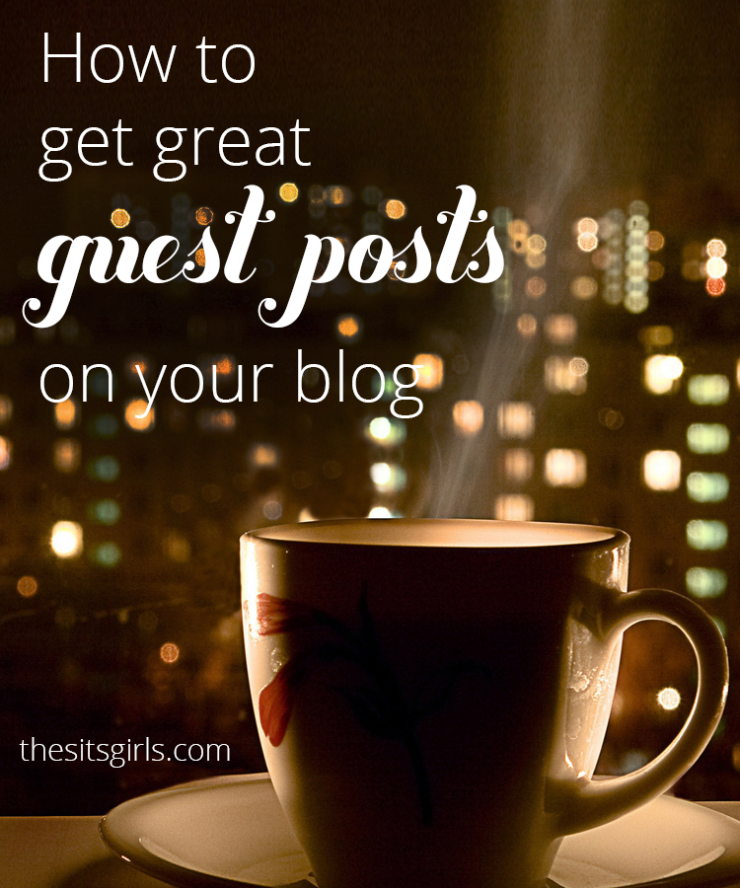 Are you ready to open your blog up for guest posts? These 8 tips will help you get great content for your blog. | Blogging Tips