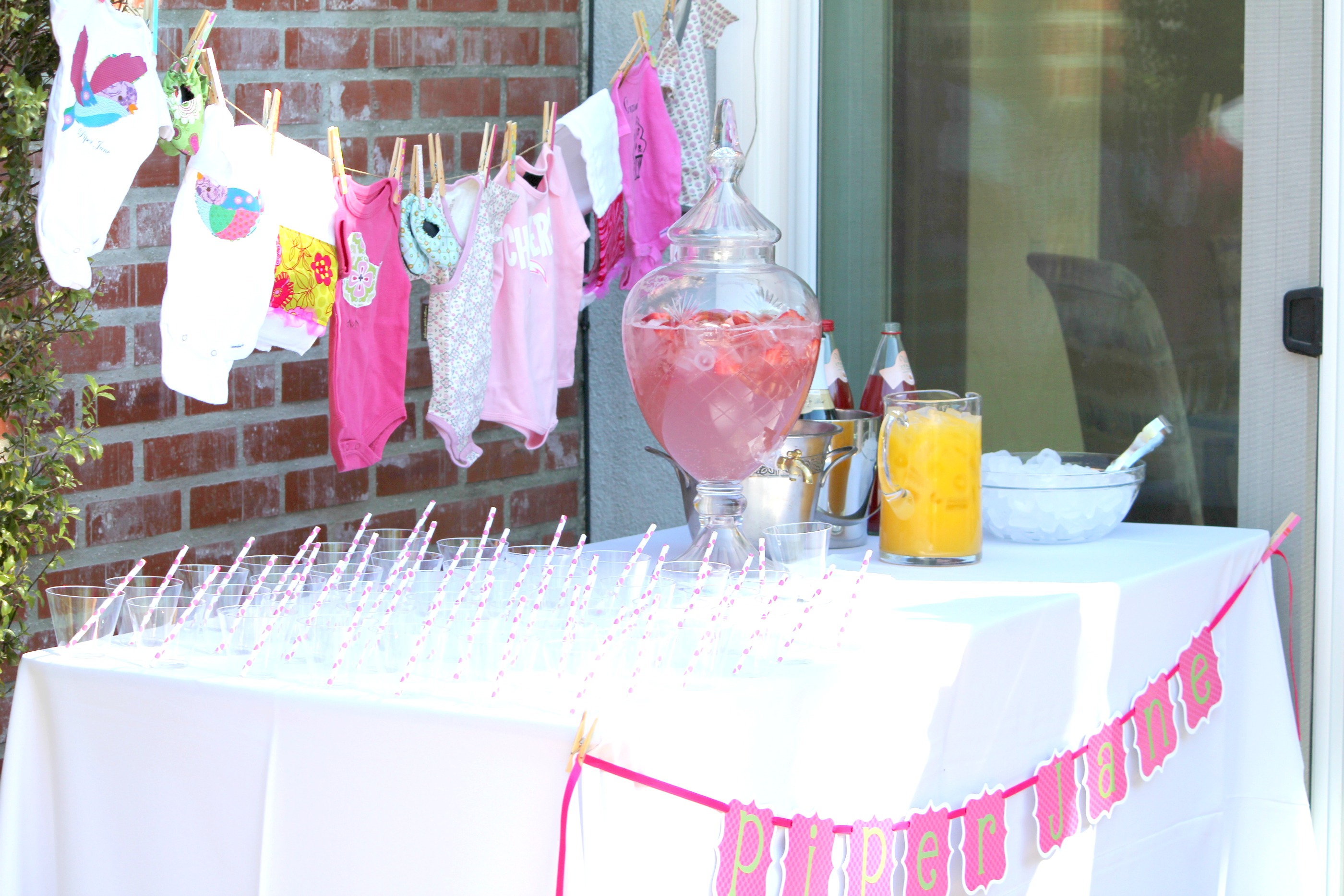 elegant baby shower ideas