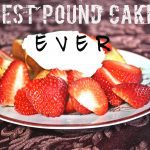 pound cake recipes from scratch