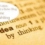 31 days to a better blog