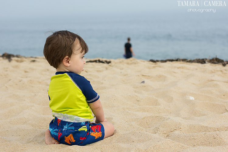 Playing on the beach | Photography rule of thirds | Photography Tips