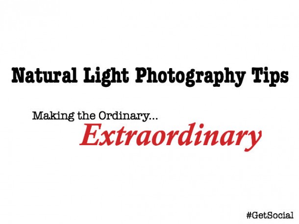 natural light photography tips