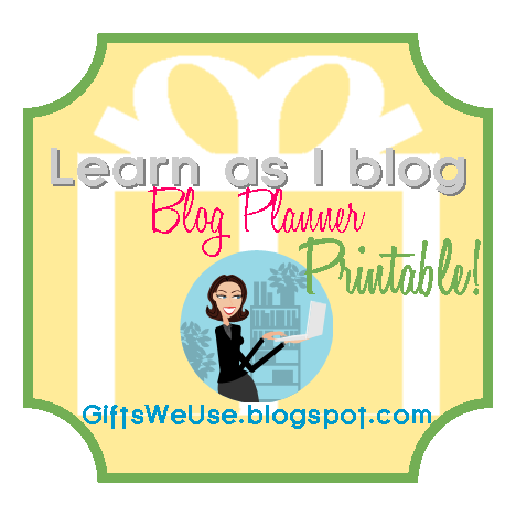 blog planner blog printable