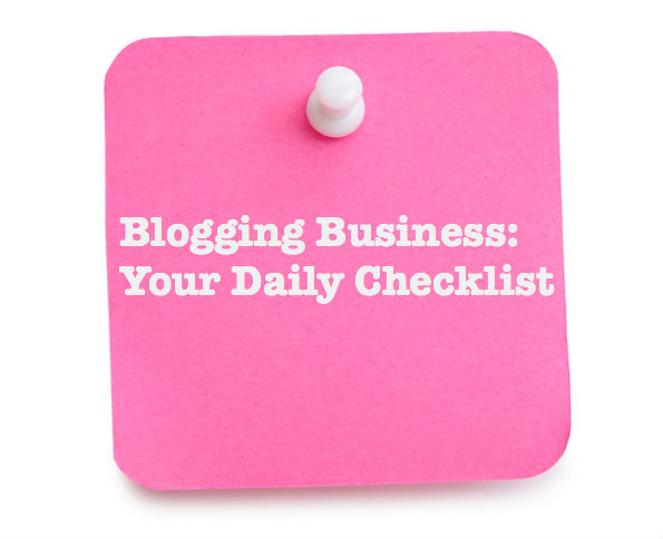 blog business checklist growing your blog business