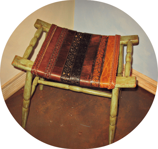 homemade stool
