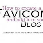how to create a favicon