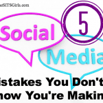 common mistakes in social media
