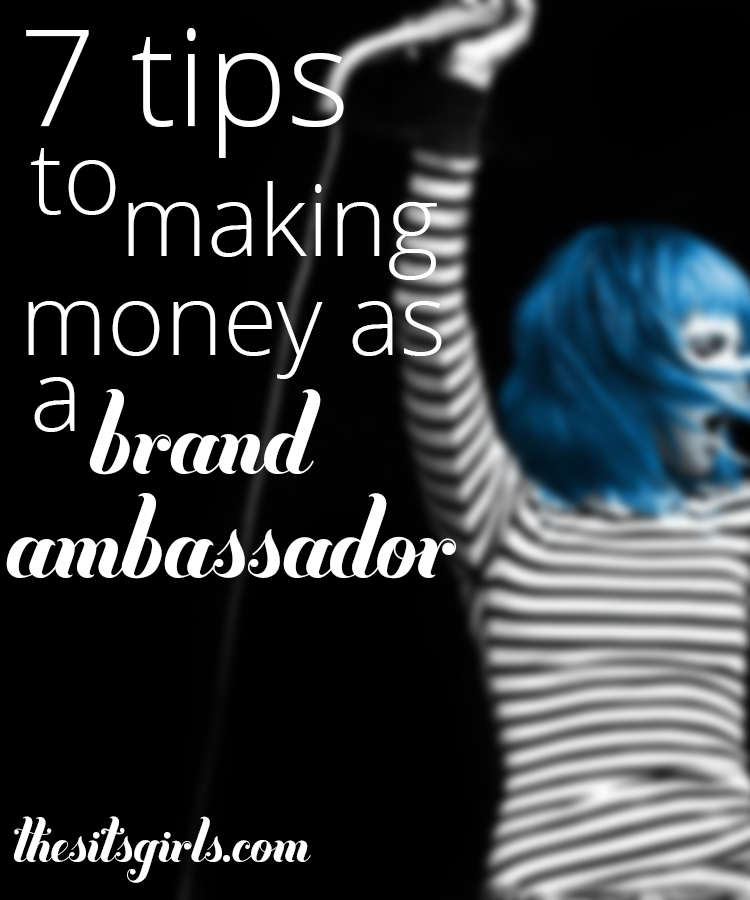 7 tips to help you become a brand ambassador and make money blogging and vlogging. 