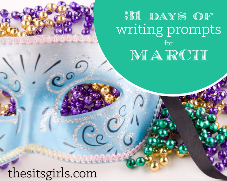 March 31 Days of Writing Prompts