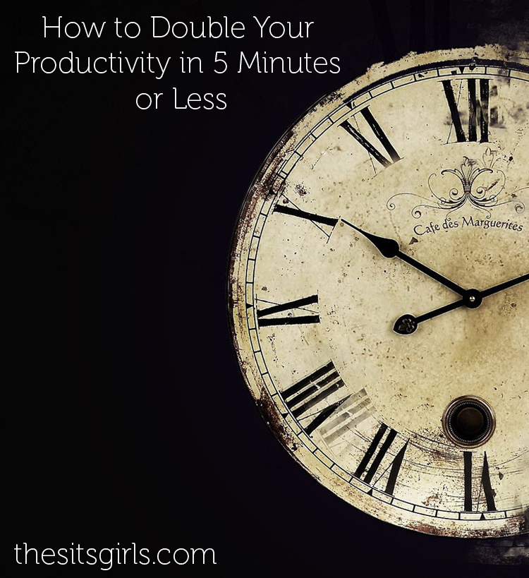 how to double your productivity 