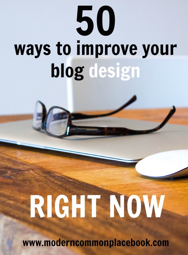 improve blog design