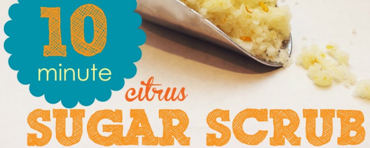 diy citrus sugar scrub recipe