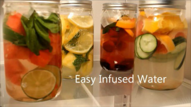 self-care ideas fruit infused water
