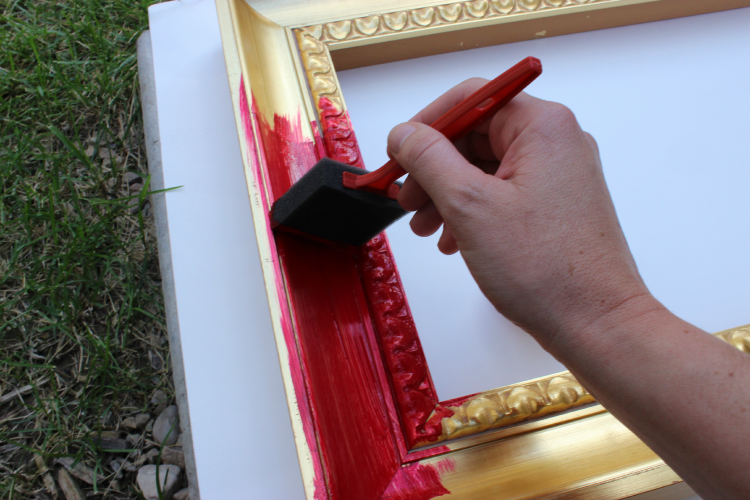 Paint Your DIY Message Board