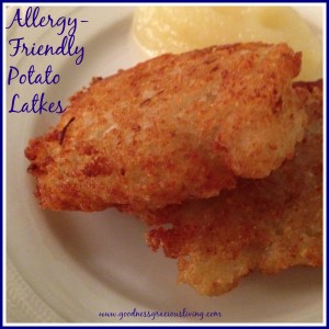 Allergy-friendly Potato Latkes