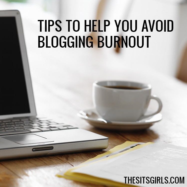 Four tips to help you avoid blogging burnout, so you will stay inspired and love your blog every day.