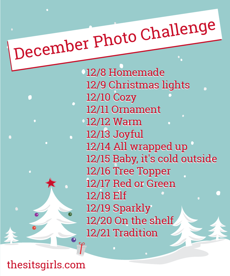 December Instagram Photo Challenge The SITS Girls
