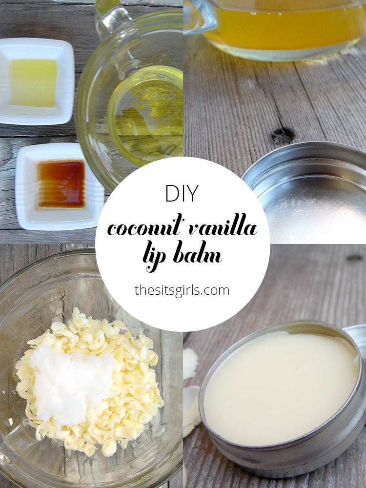DIY coconut vanilla lip balm is easy to make. With this recipe, you will never need to buy lip balm again.