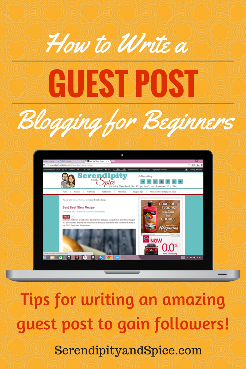 Seven Steps to Writing a Successful Guest Post