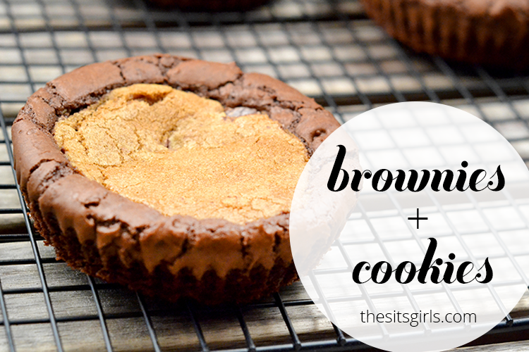 Make cookies and brownies at the same time. This Brookies recipe is super easy to make.