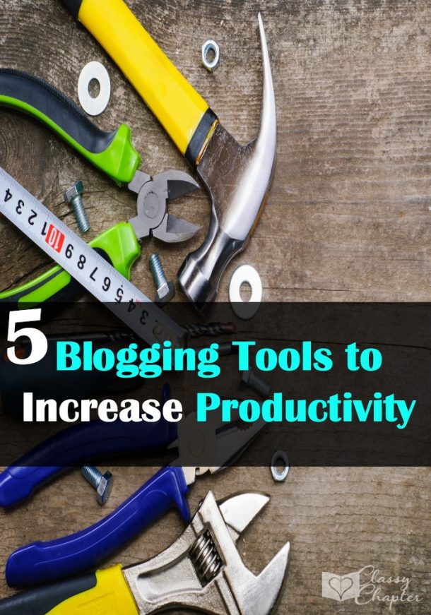 Five blogging tools that will help you to save time and increase productivity.