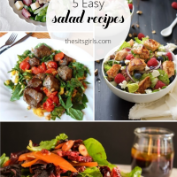 Add some garden fresh yumminess to your table in spring with these 5 easy salad recipes.
