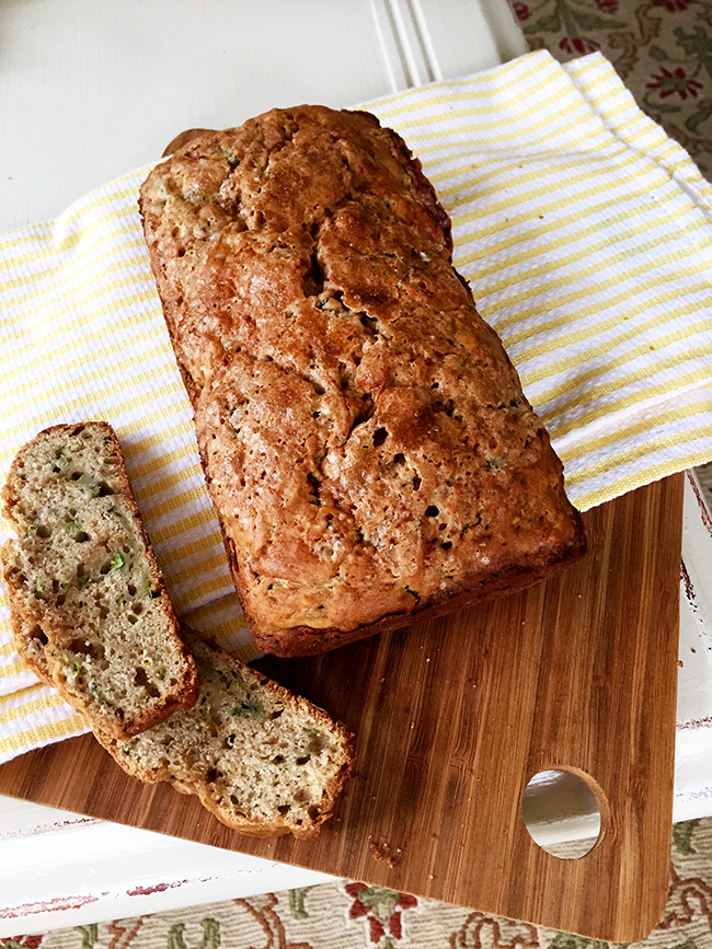 A quick and easy zucchini bread recipe with buttermilk. Plan to make extra loafs, because this zucchini bread will go fast! 