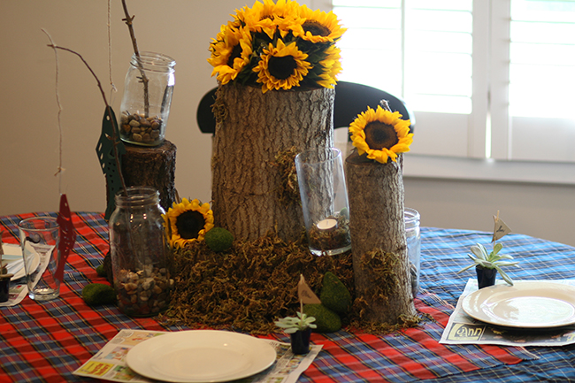 fathers day centerpieces ideas
