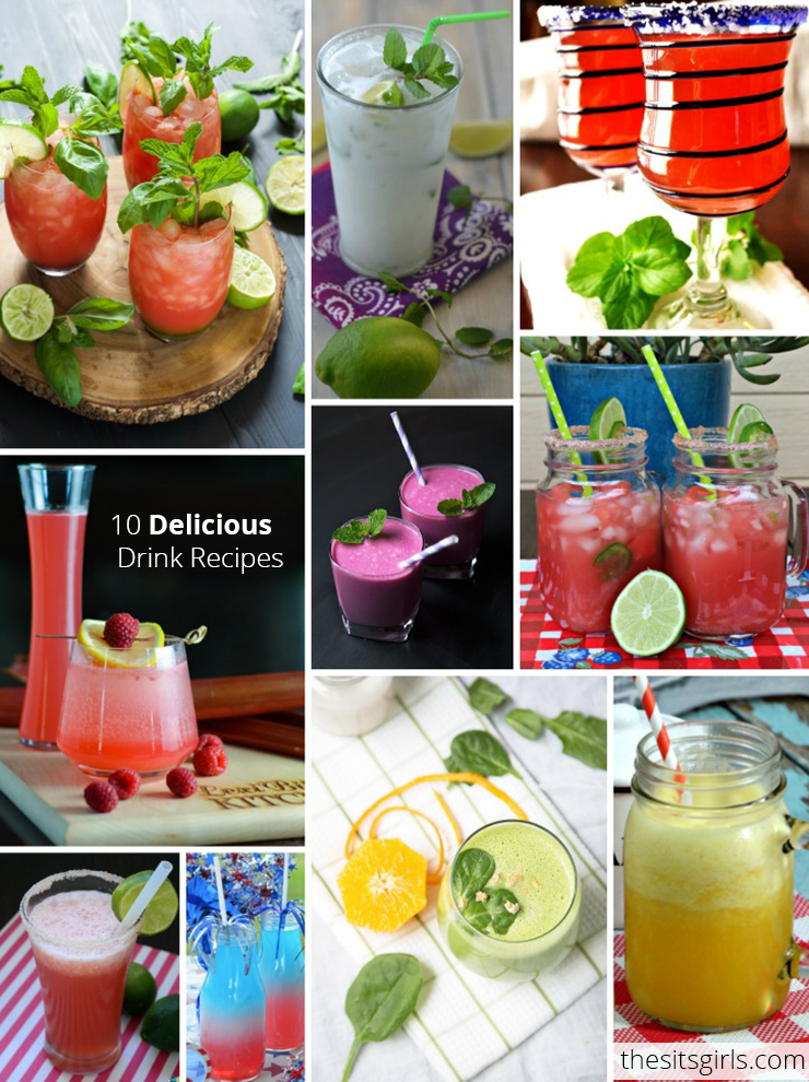 10 Delicious Drink Recipes