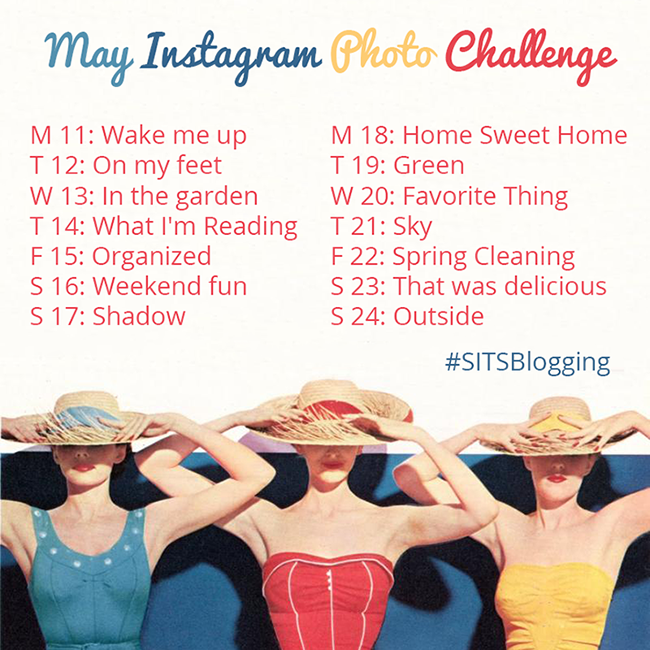 Instagram photo challenge Spring 2015. Great photo prompts and fun with The SITS Girls. 