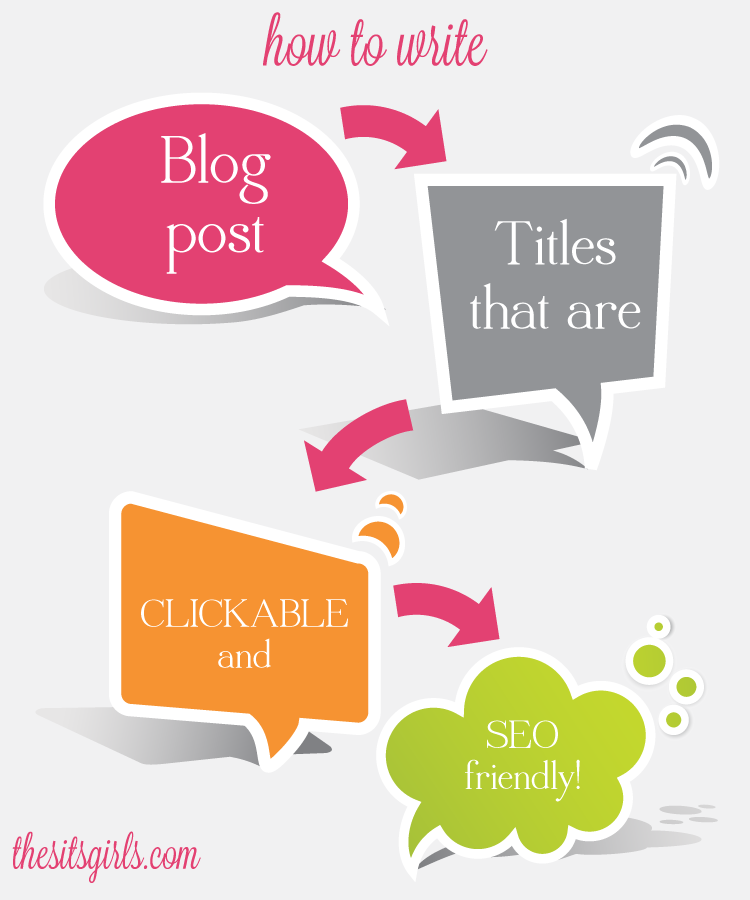 Learn how to write blog post titles that are great for search engines and your readers and drive more clicks to your blog | Blogging Tips | SEO