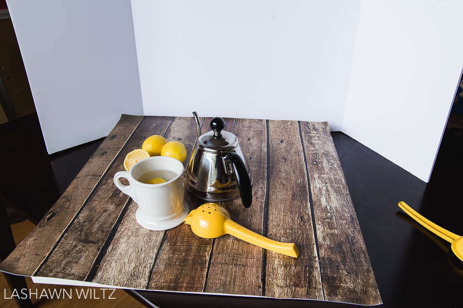 An important part of product photography is the props you use. Adding other, complimentary objects into the frame helps to provide interest, or possibly show off a feature of the product on which you are focusing. 