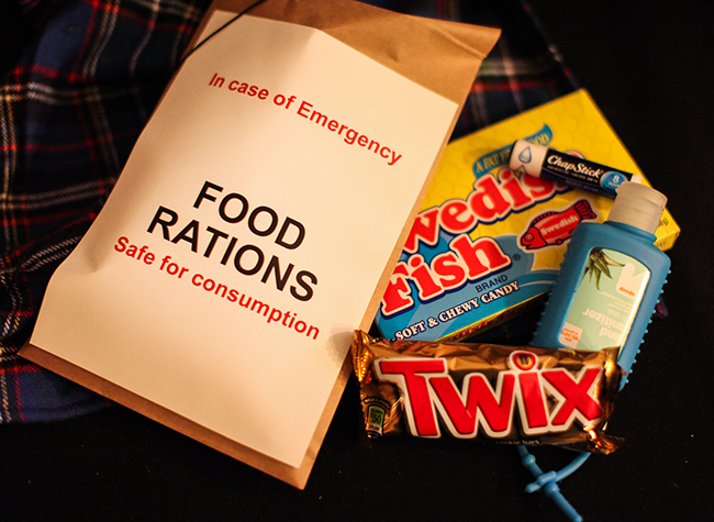 Chocolate is the obvious choice in a Food Ration Packet! It will get you through the creepiest episode of Fear the Walking Dead.