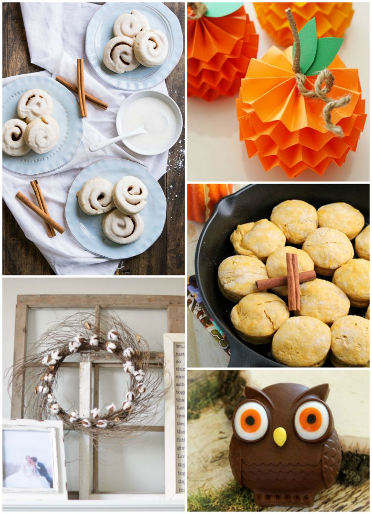 Our favorite fall posts from the DIY and recipe link up at The SITS Girls. 