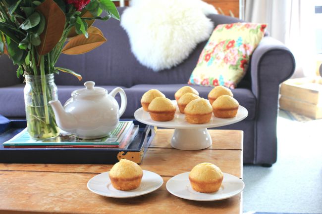 Lemon Muffins | Great muffin recipe for a brunch or tea. 