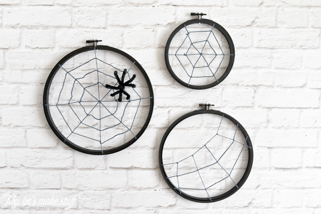 How cute is this spiderweb crafts!