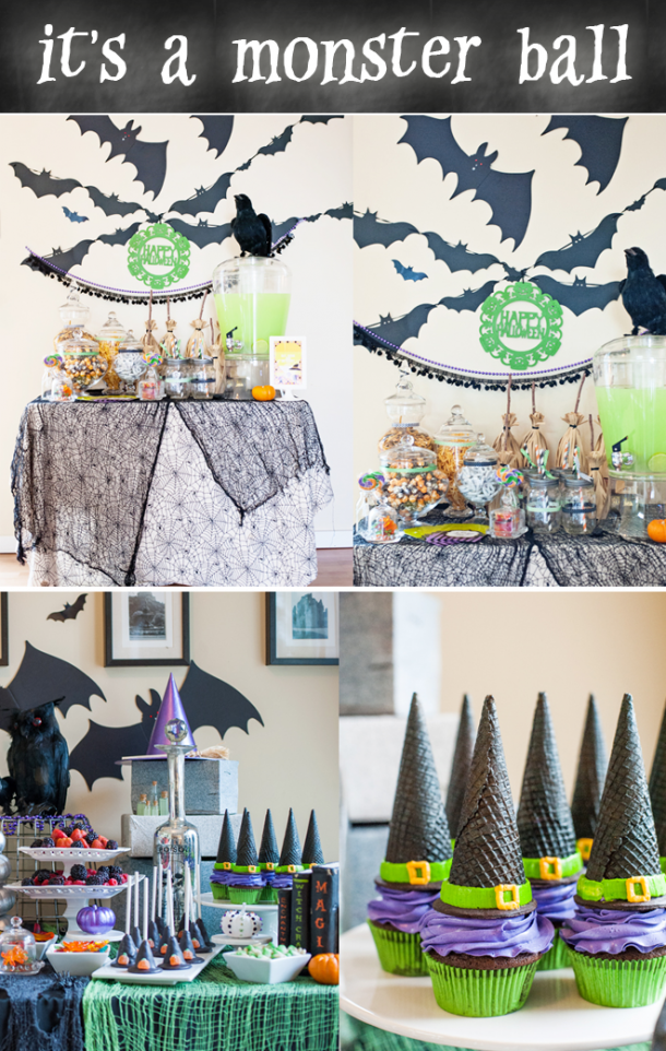 We are totally obsessed with this Monster Ball and all the crafty ideas!
