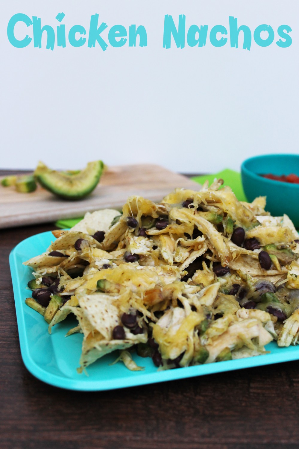 A fun way to serve dinner to toddlers is by making Nachos!