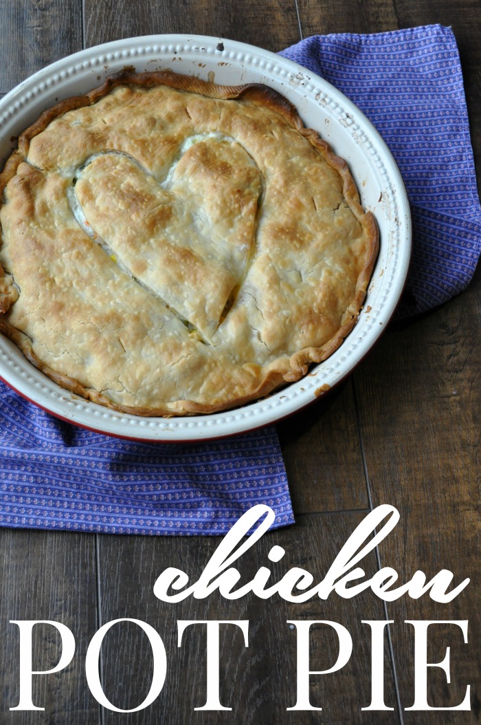 Chicken Pot pie using Foster Farms chicken is the best family dinner to serve!
