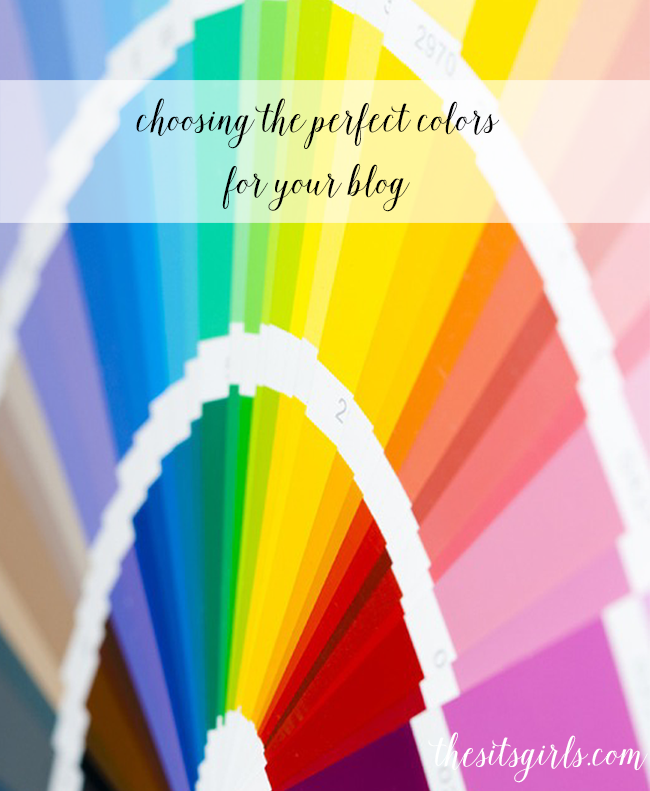 Blogging Tips | Choosing the colors you use in your logo and blog is a huge decision. Click through for tips to help you choose effective colors for your blog. 
