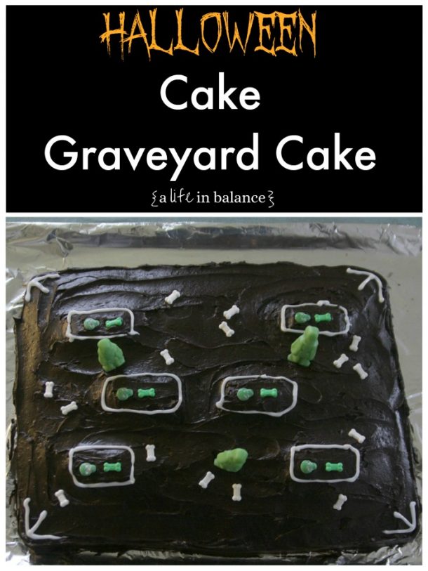 This cake is sure to be a super hit at any Halloween Party!