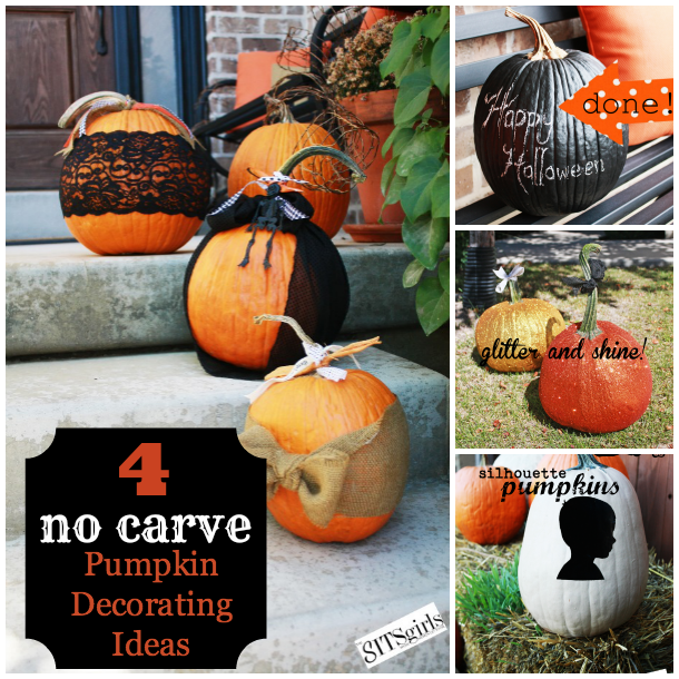 We love these no carve pumpkin ideas!