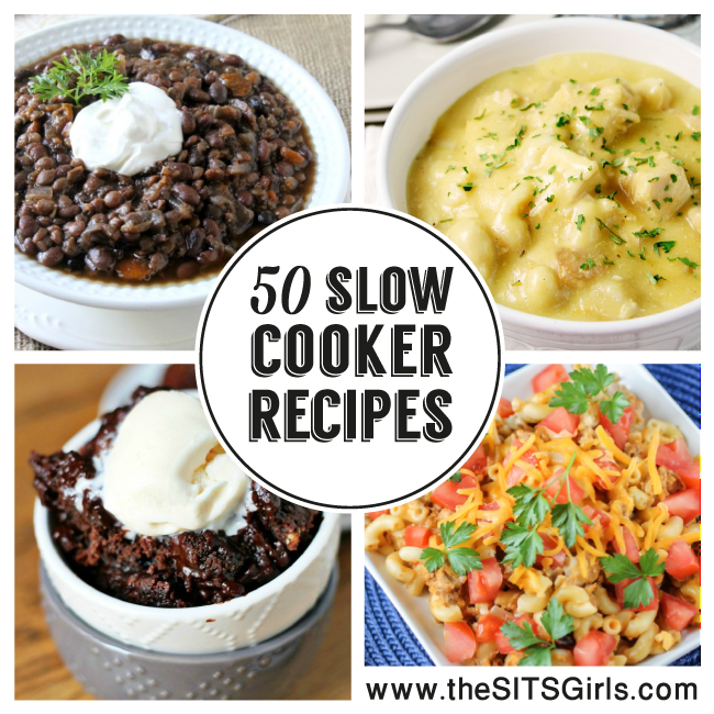 50 Amazing Slow Cooker Recipes | Make your dinner easy with this collection of recipes to make in your crock pot. 
