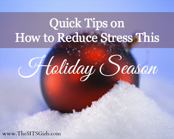 Tips to help you reduct holiday stress. 
