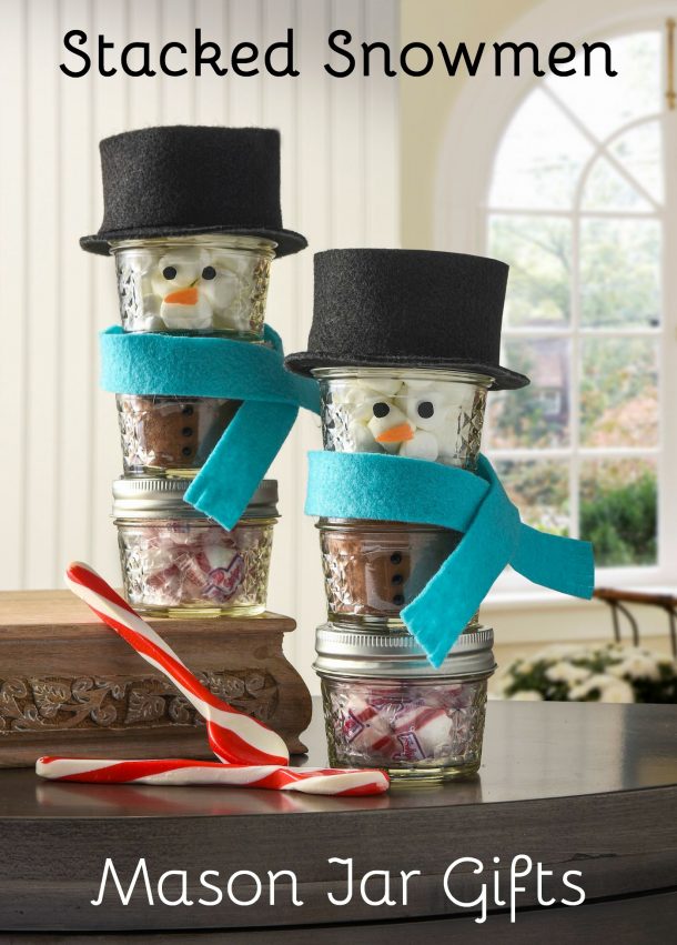 Stacked-snowmen-mason-jar-gifts