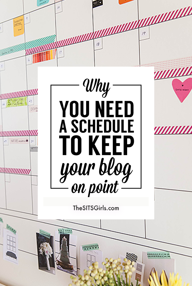 Blog Tips | Great tips to get organized and plan a blog schedule that works with your life! 